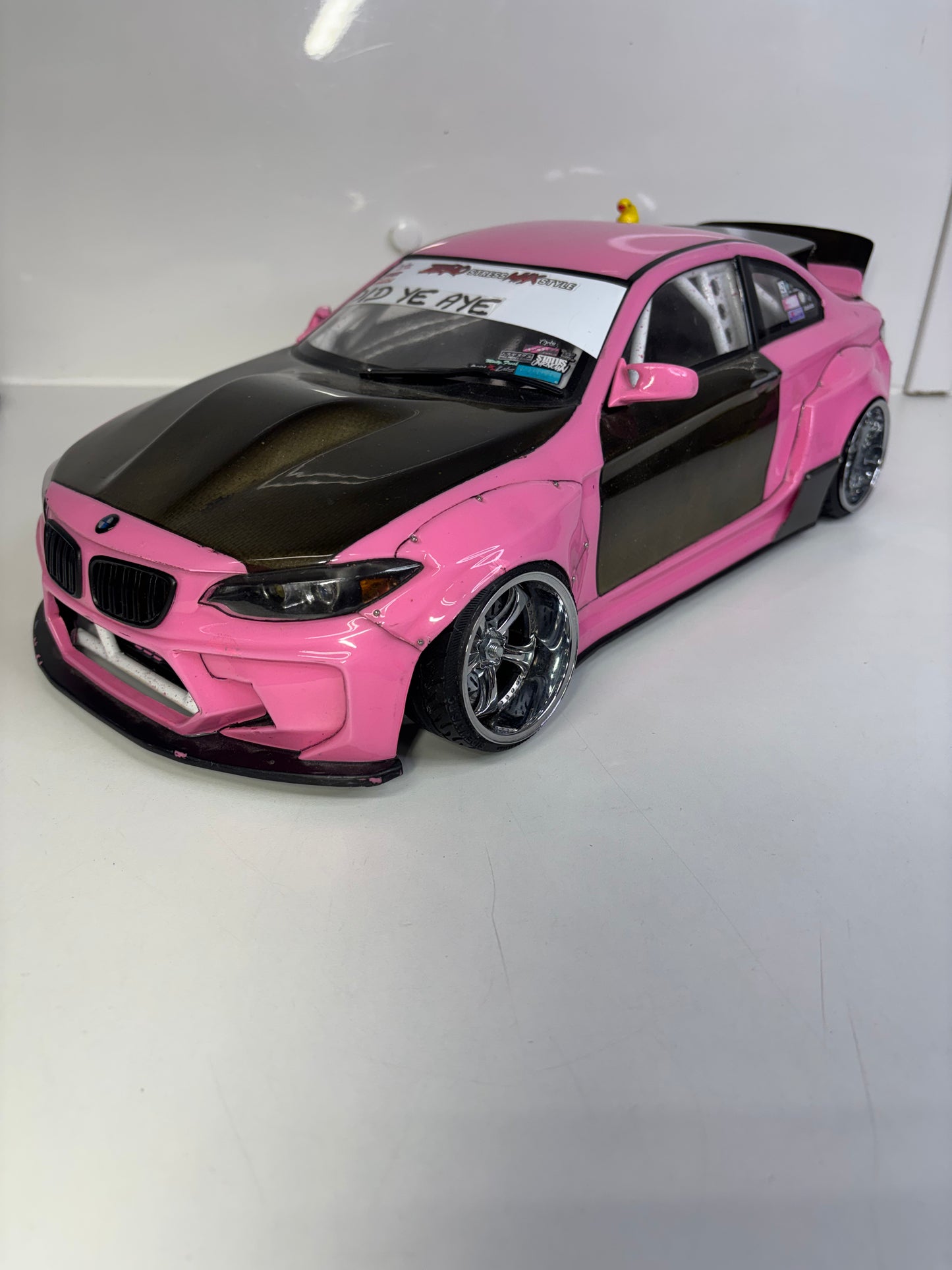 BMW M2 F87 JJ's Chop Shop Pink & Carbon