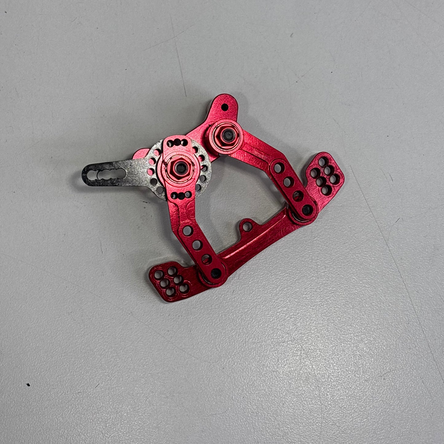 MST RMX 2.0 2.5 Red Alloy Carbon Steering Rack Conversion Full