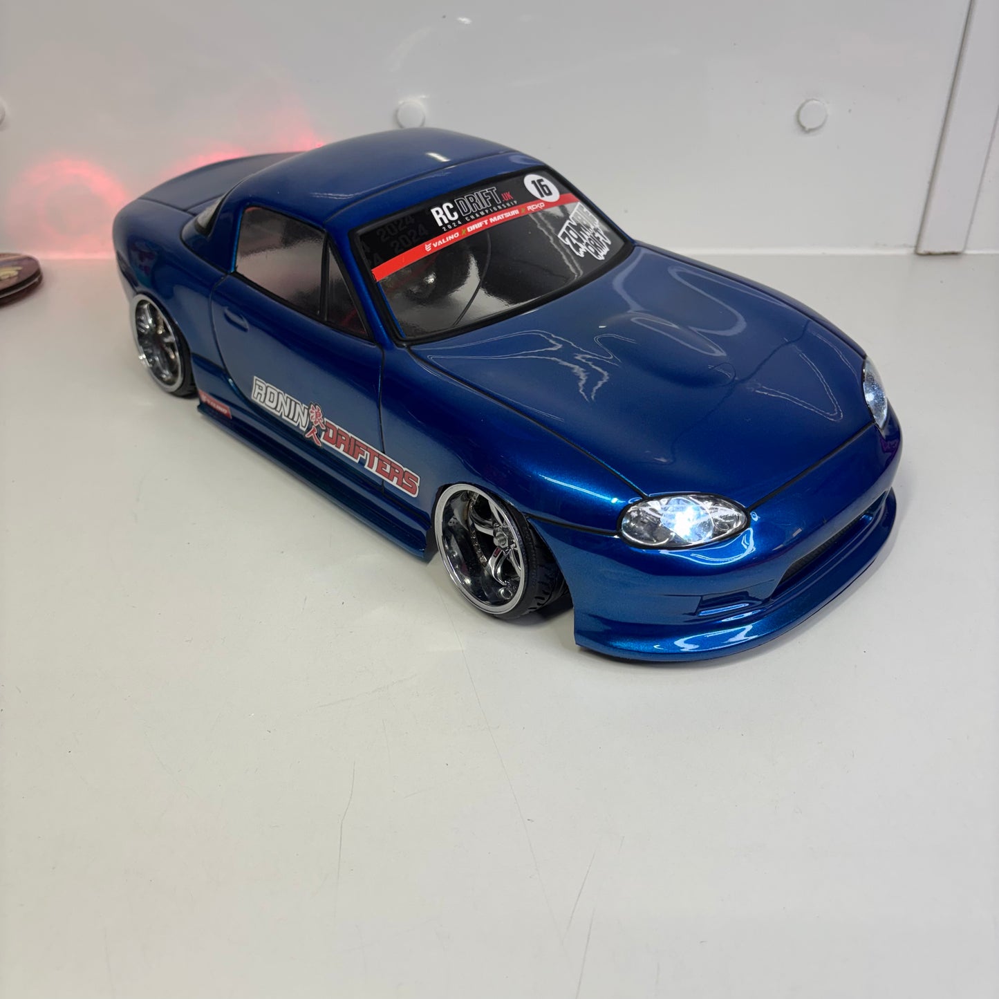 Mazda MX5 Blue Bodyshell & LED Set