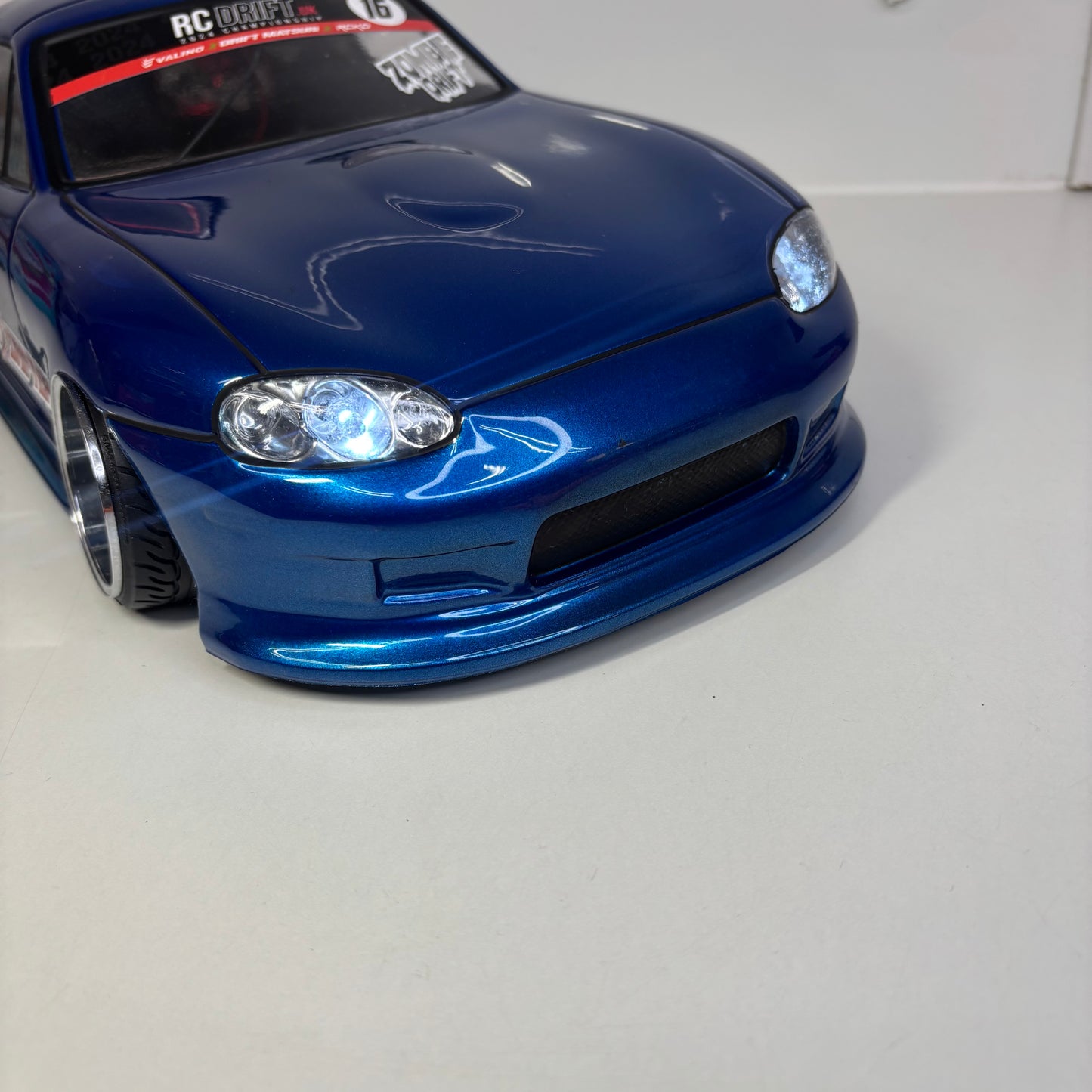 Mazda MX5 Blue Bodyshell & LED Set