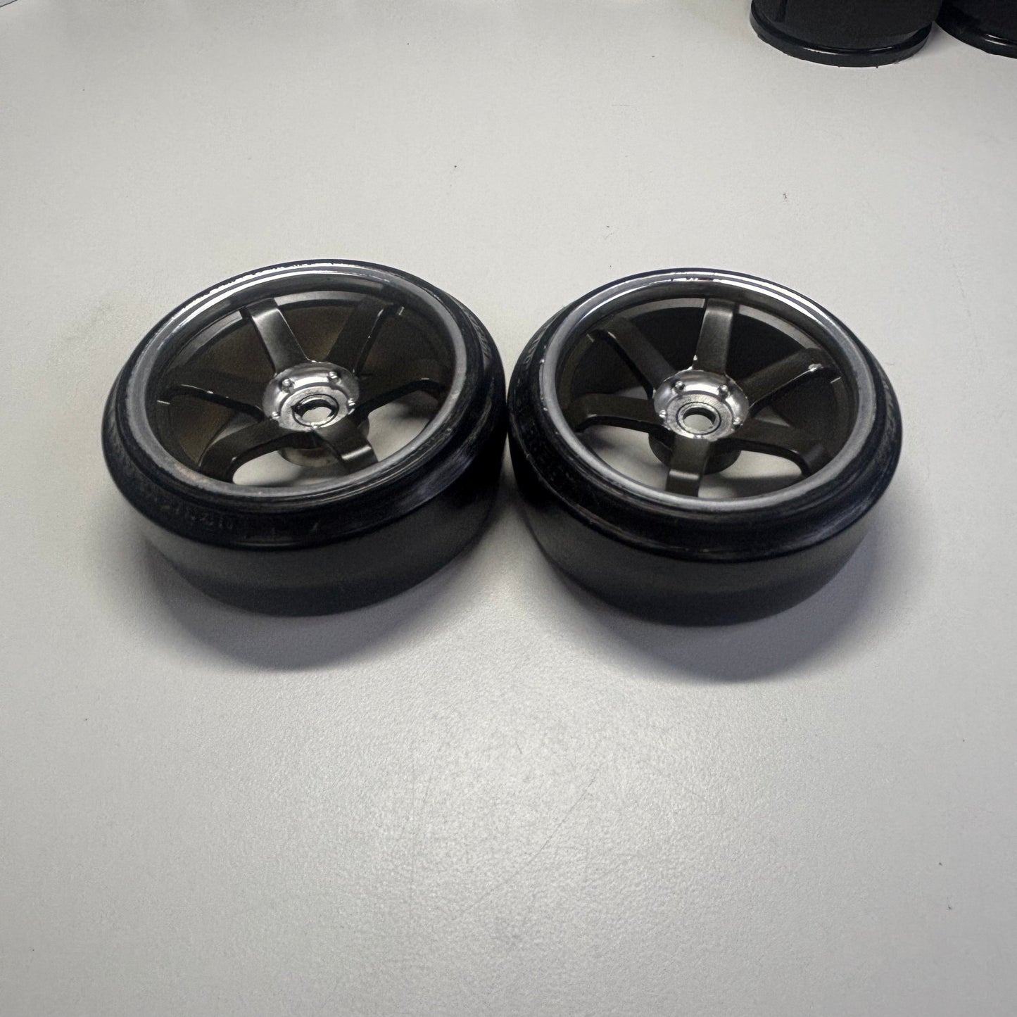 Shibata Black Wheel Pair With Tyre