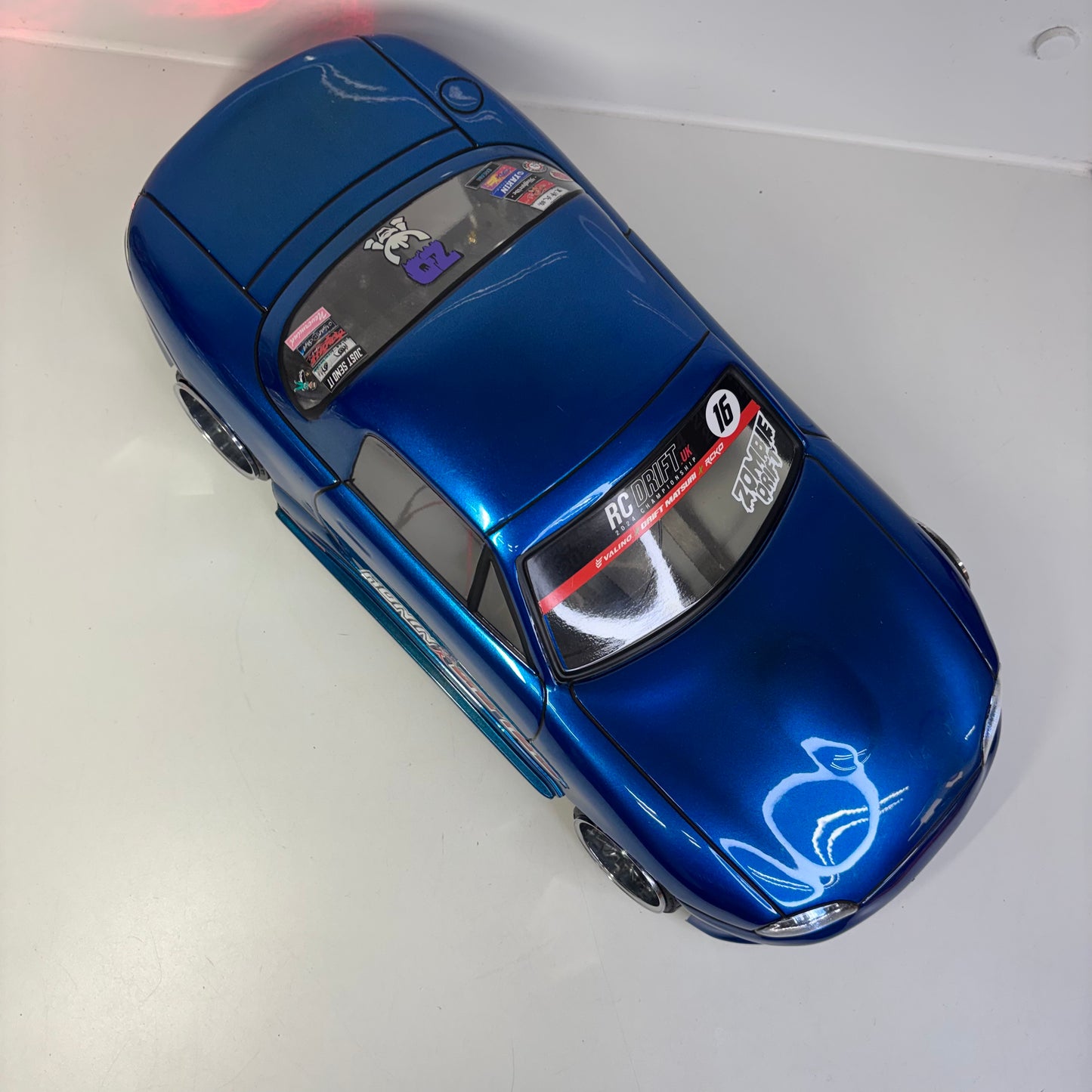Mazda MX5 Blue Bodyshell & LED Set