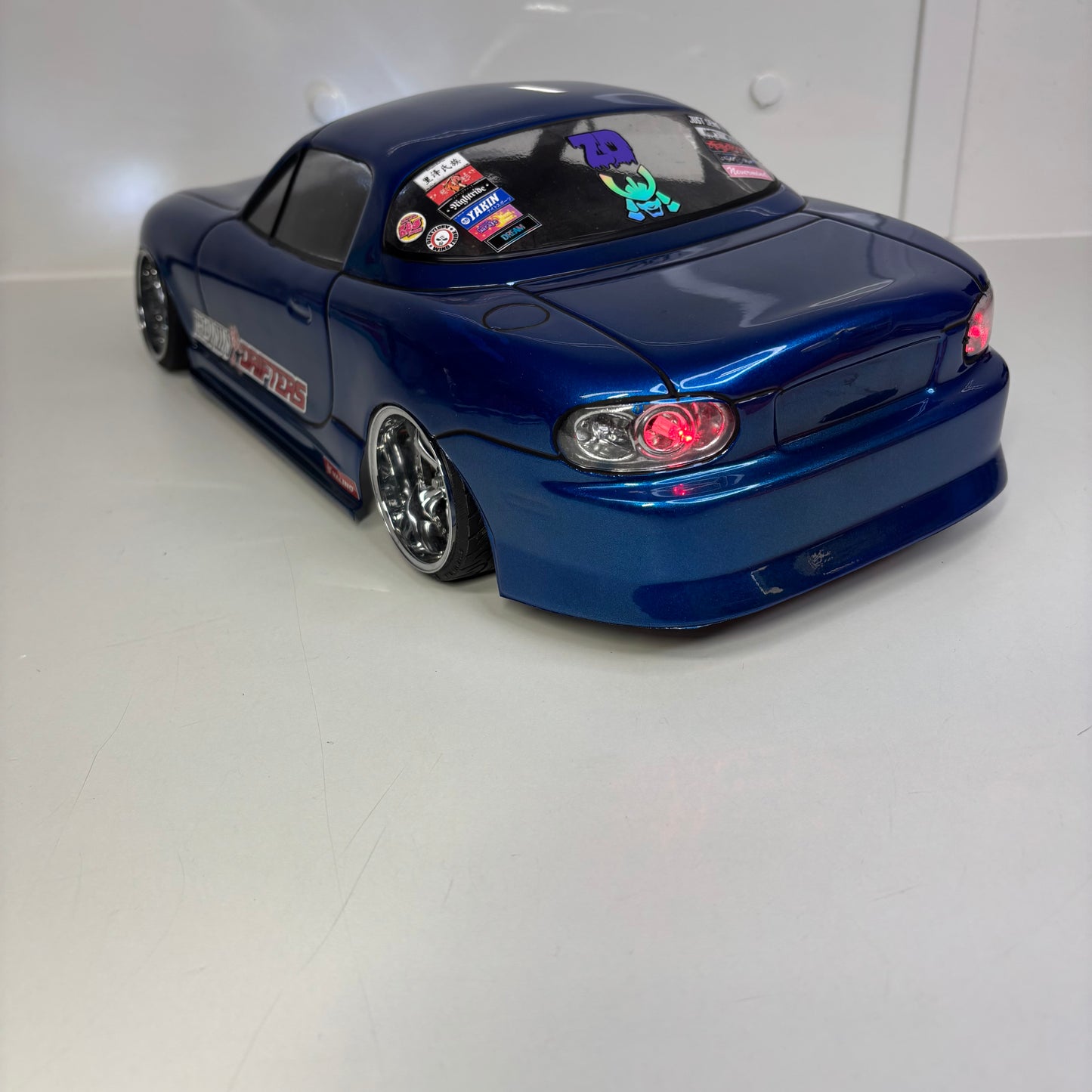 Mazda MX5 Blue Bodyshell & LED Set