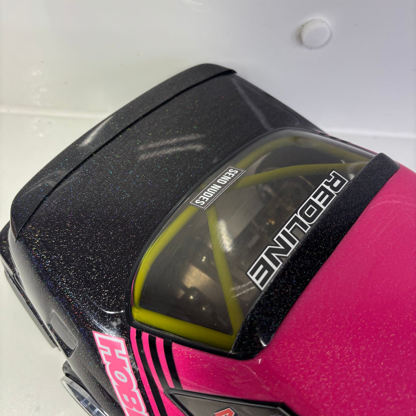 D Like Nissan PS13 Pink Black BodyShell