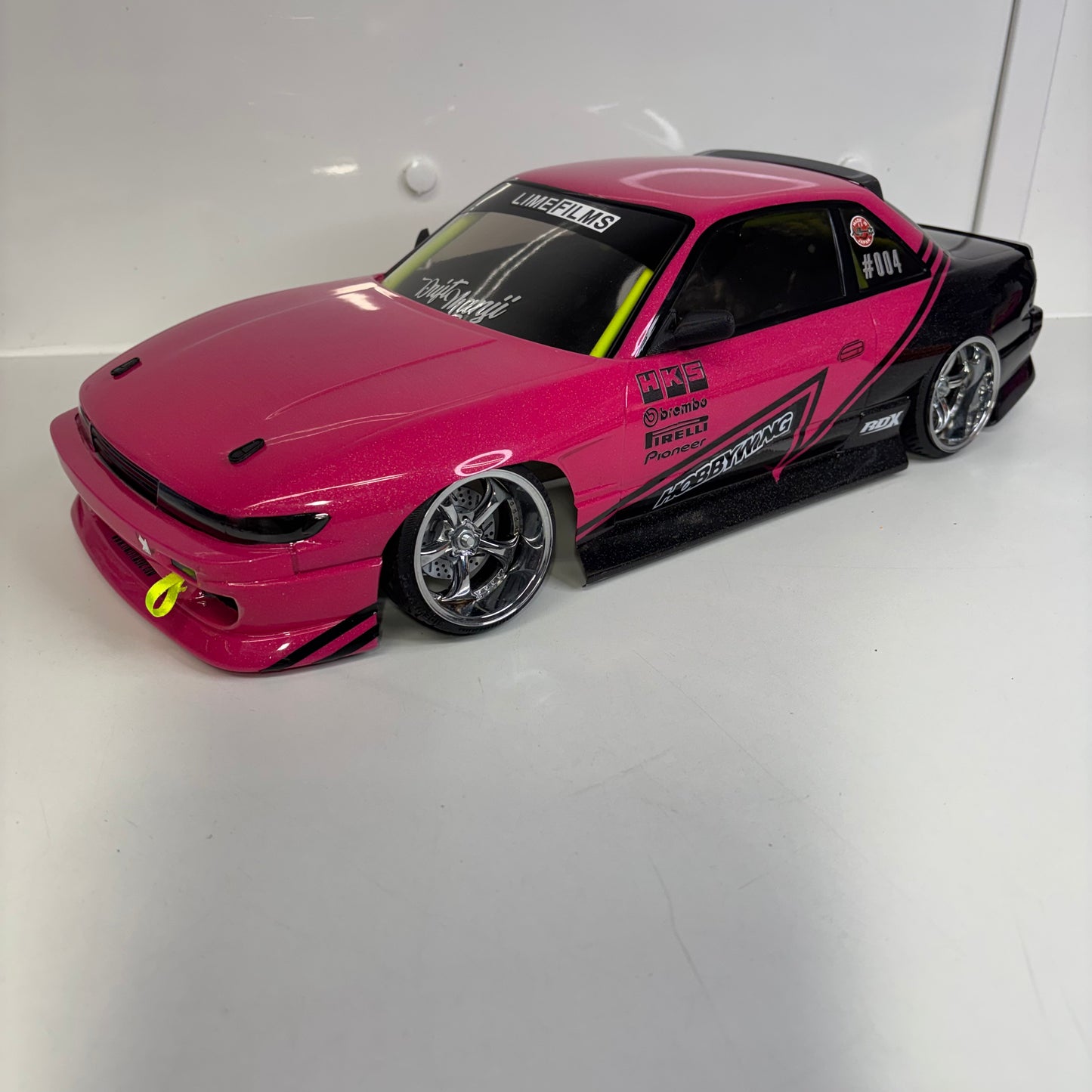 D Like Nissan PS13 Pink Black BodyShell