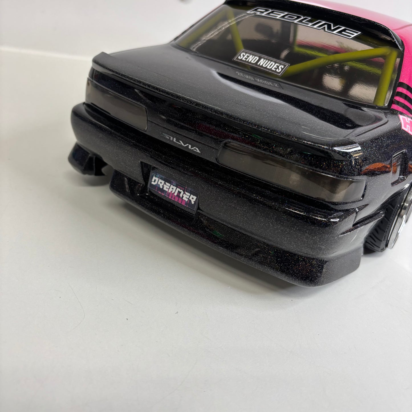 D Like Nissan PS13 Pink Black BodyShell