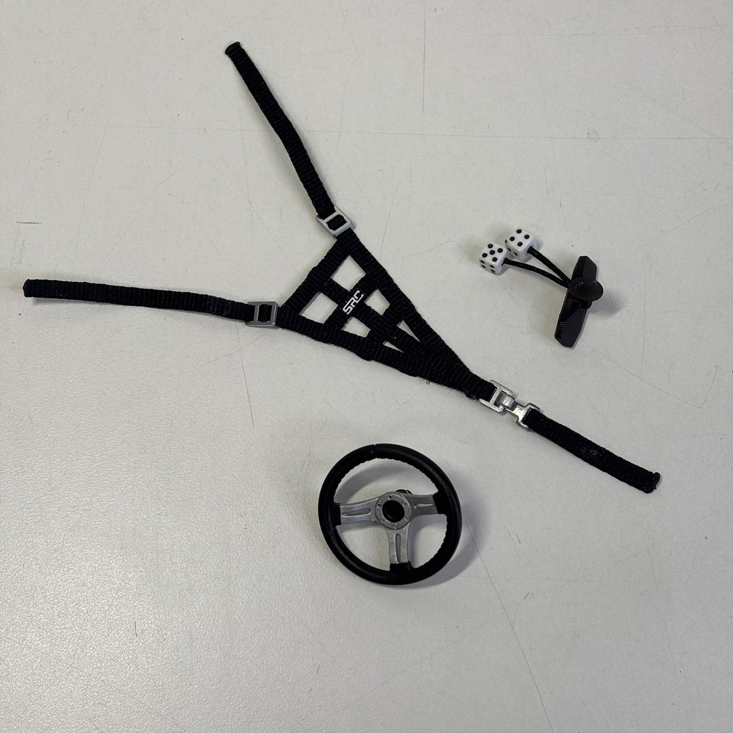 Steering Wheel, Window Net, Mirror & Dice, Bodyshell Accessories