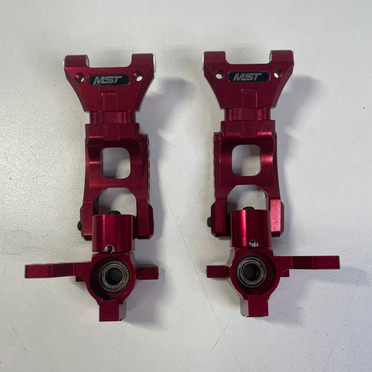 MST RMX 2.0 2.5 Rear Arms & Uprights Red Alloy