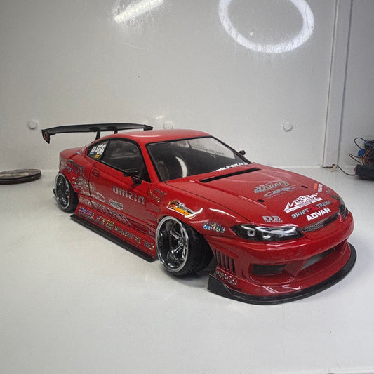 Pandora Nissan S15 Red Shell Overdose Spoiler D Magic Buckets