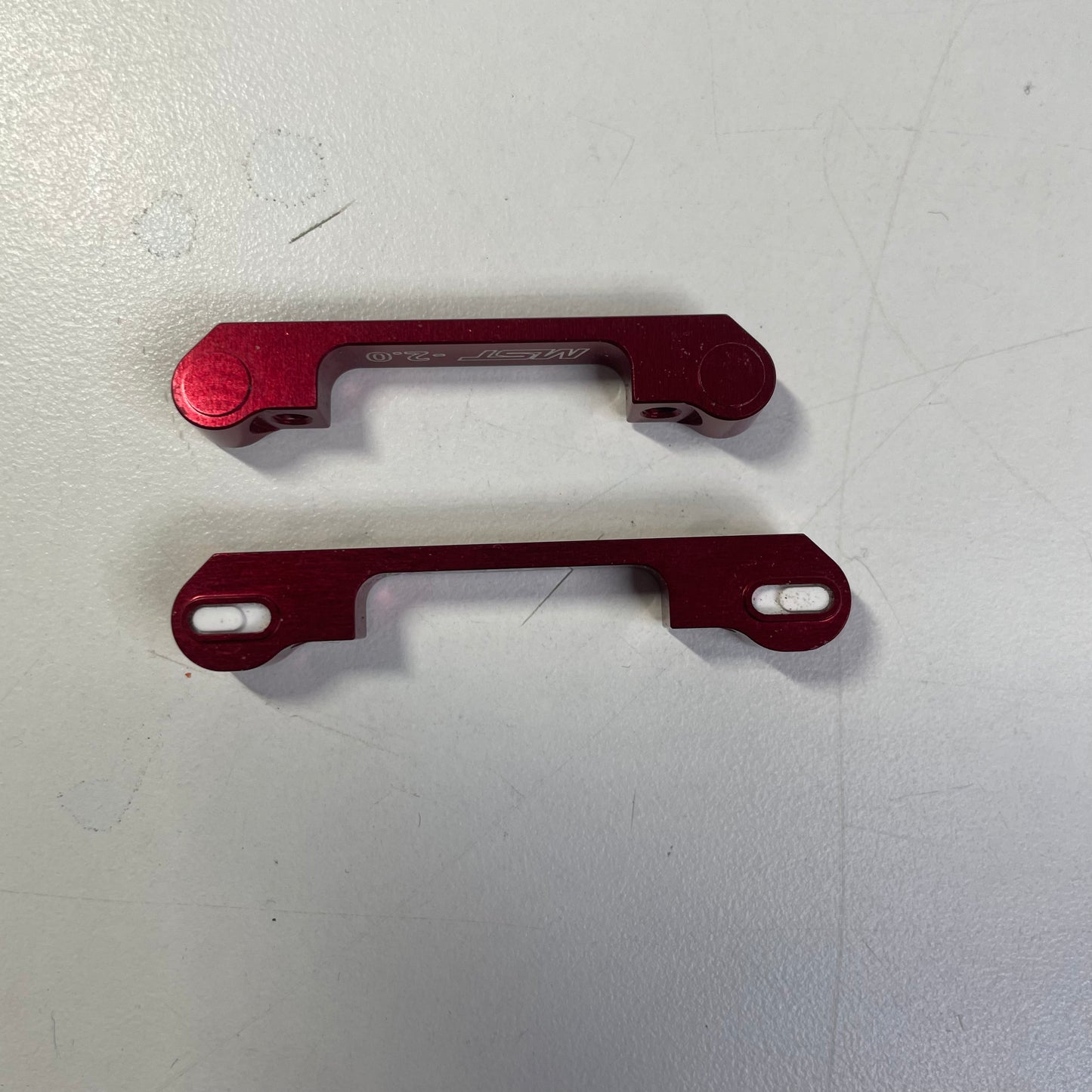 MST RMX Suspension Mounts Red Alloy