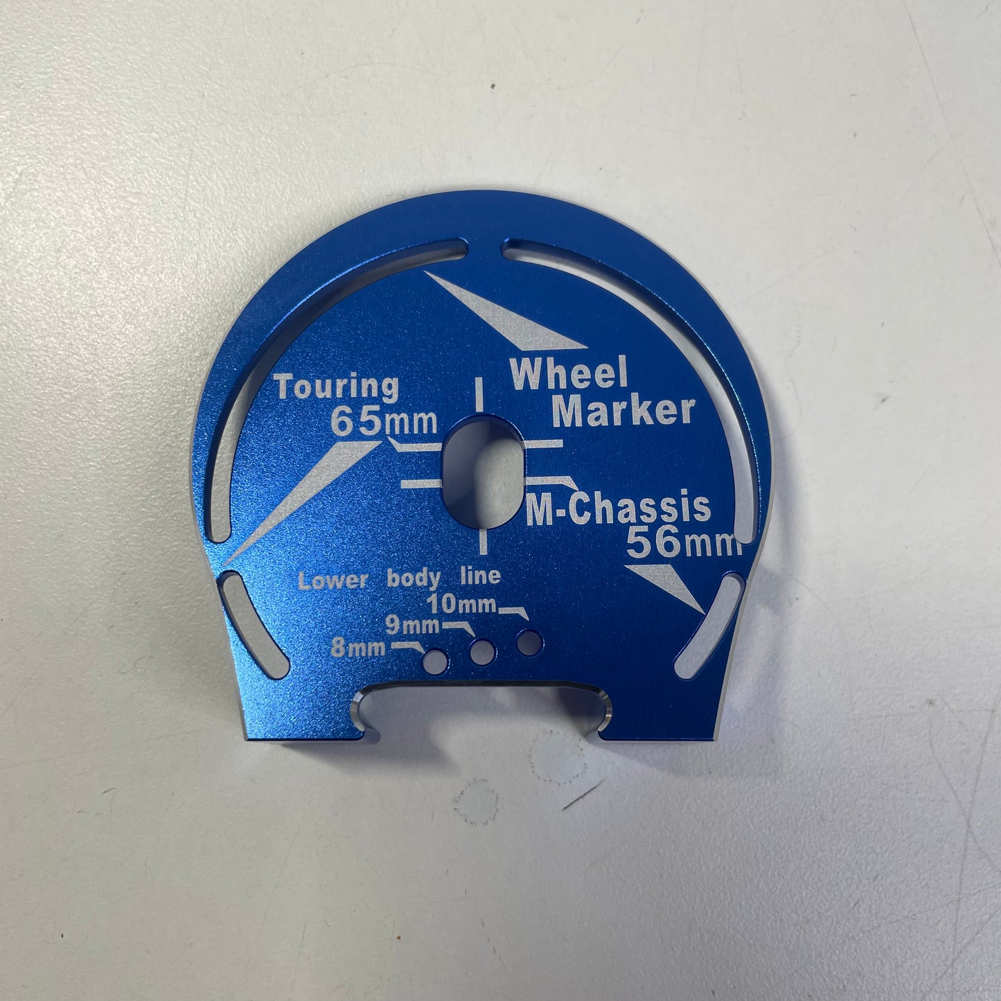Wheel Marker Blue Alloy