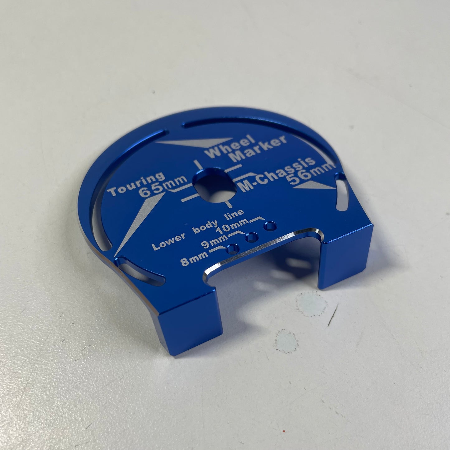 Wheel Marker Blue Alloy