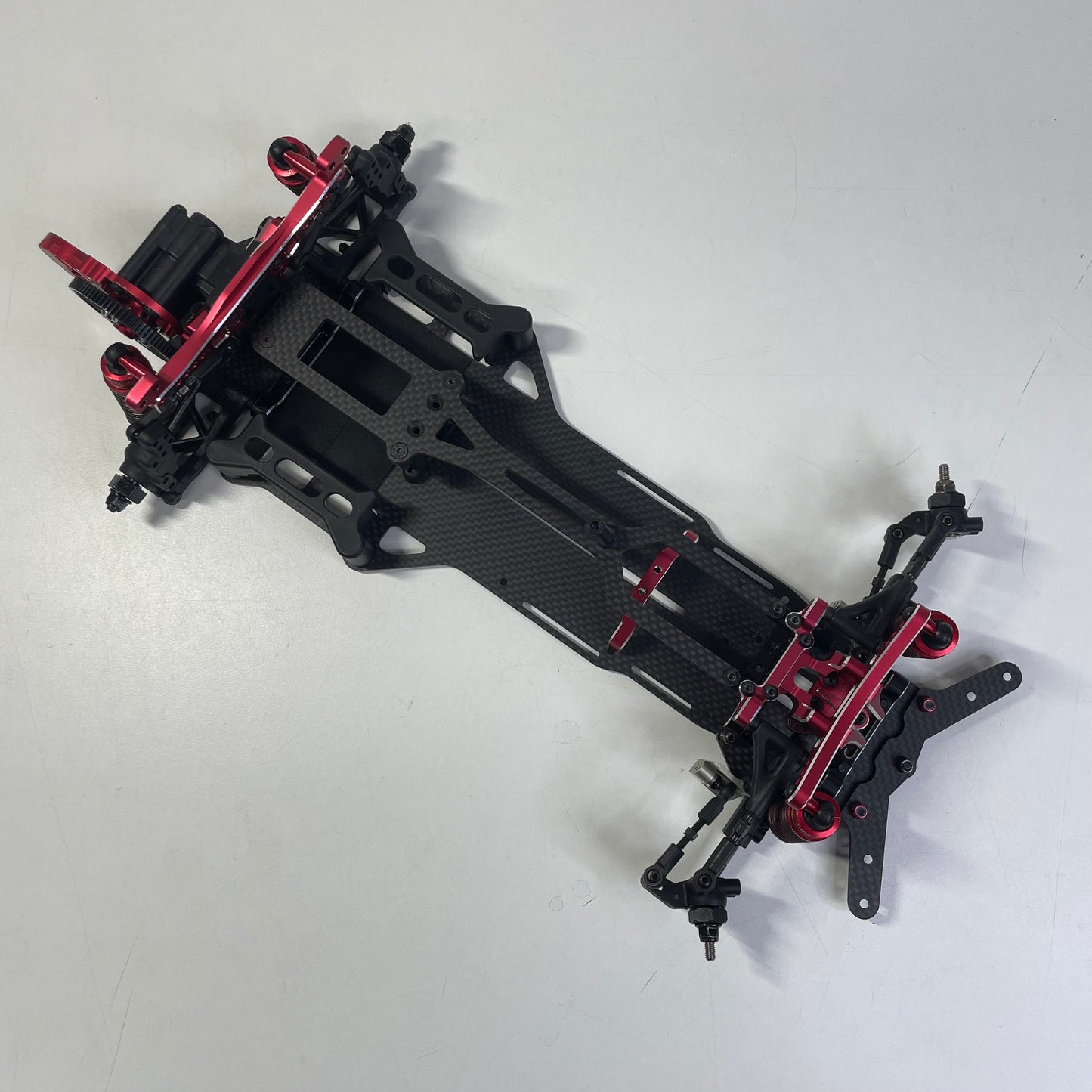 Yokomo YD2 RX Chassis Red Alloy Rear Drive