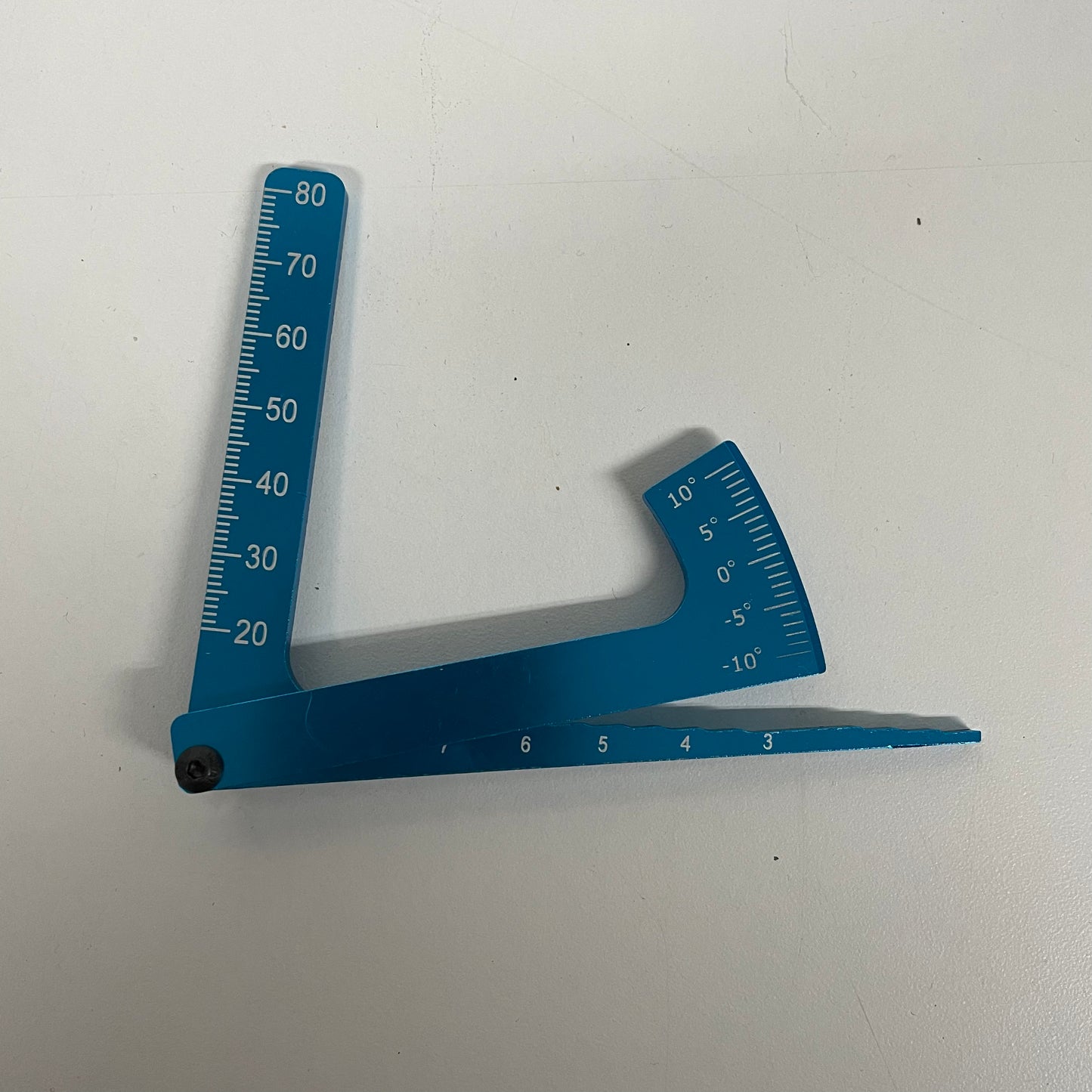 Blue Alloy Camber Gauge
