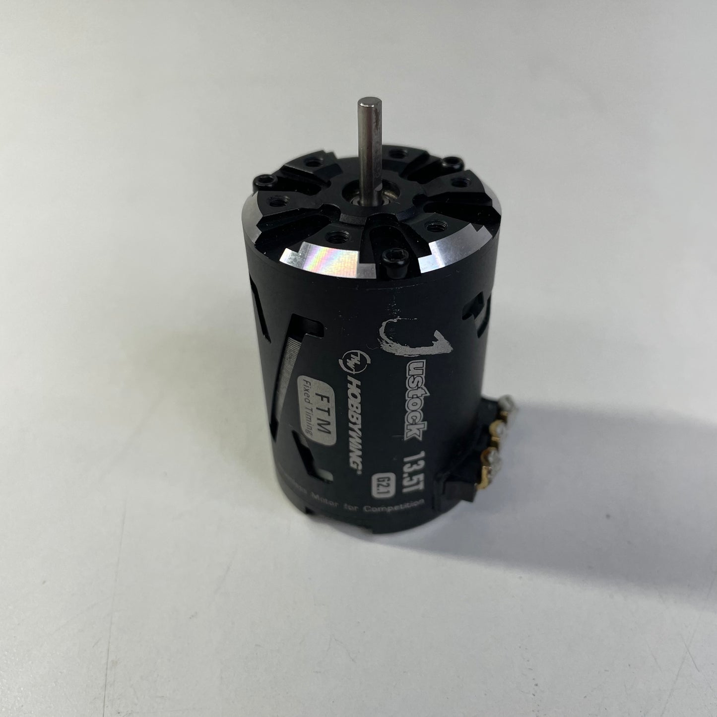 Hobbywing Justock Fixed Timing 13.5T G2.1 Motor Black Alloy