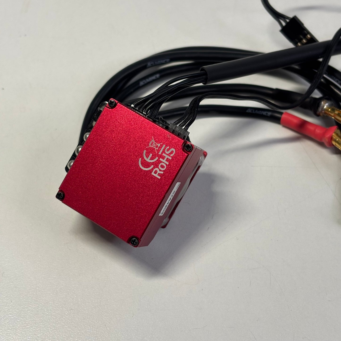 Acuvance Xarvis Red Alloy ESC Brushless With Fan