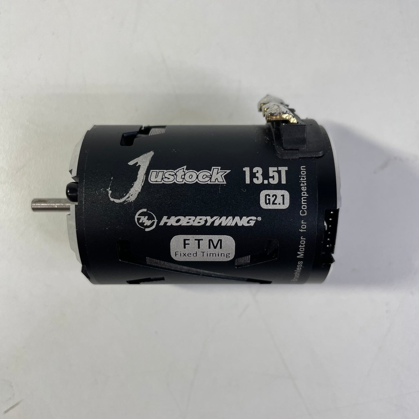 Hobbywing Justock Fixed Timing 13.5T G2.1 Motor Black Alloy