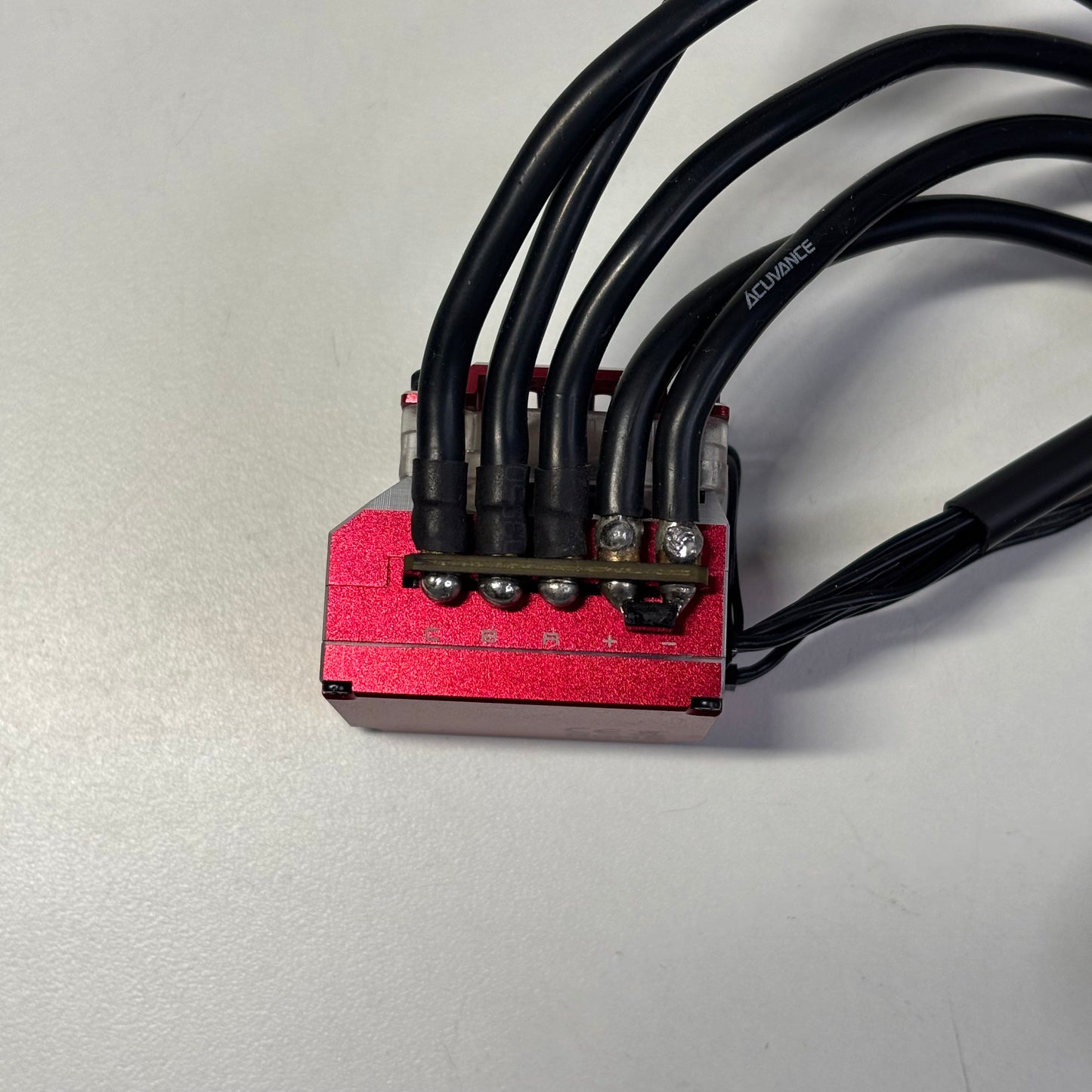 Acuvance Xarvis Red Alloy ESC Brushless With Fan