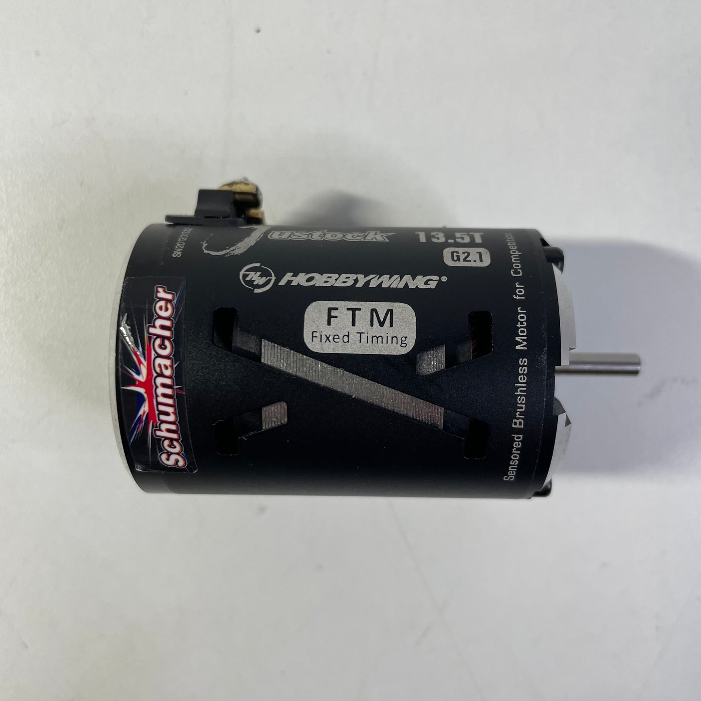 Hobbywing Justock Fixed Timing 13.5T G2.1 Motor Black Alloy