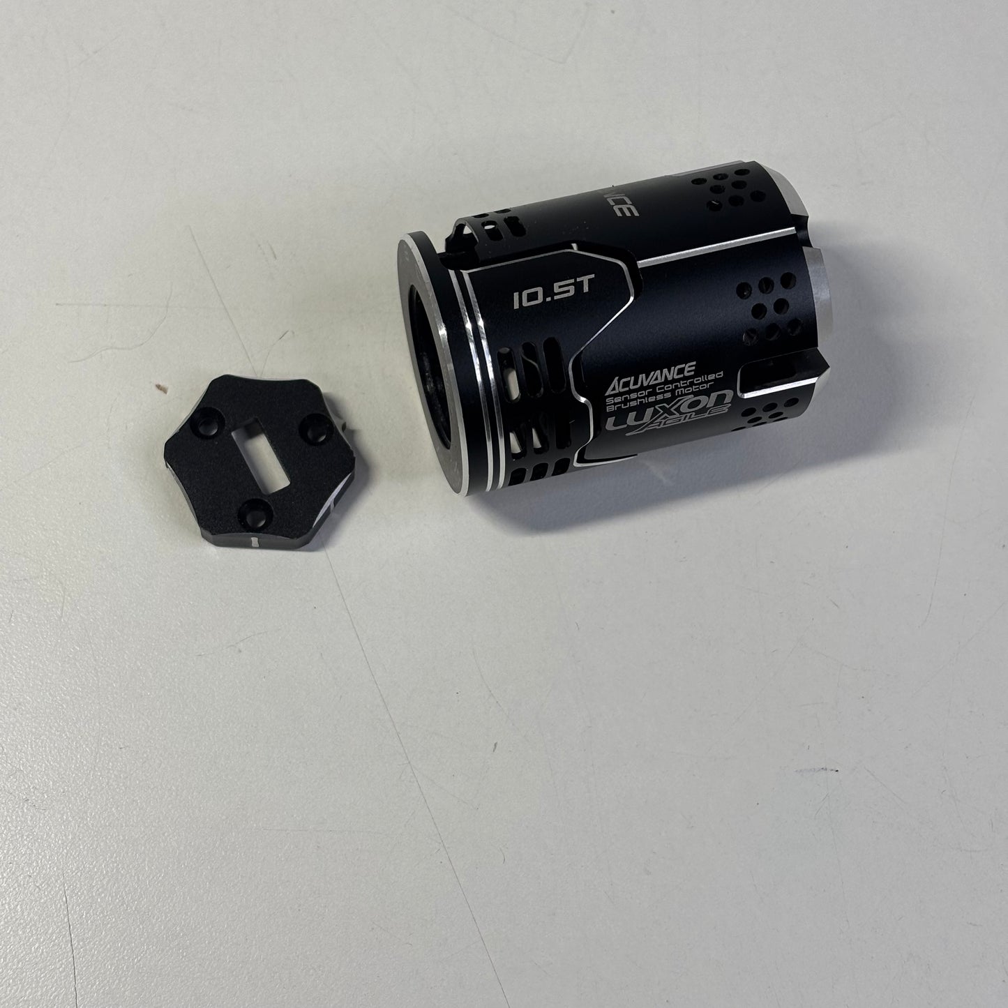 Acuvance Black Alloy Motor Case Agile