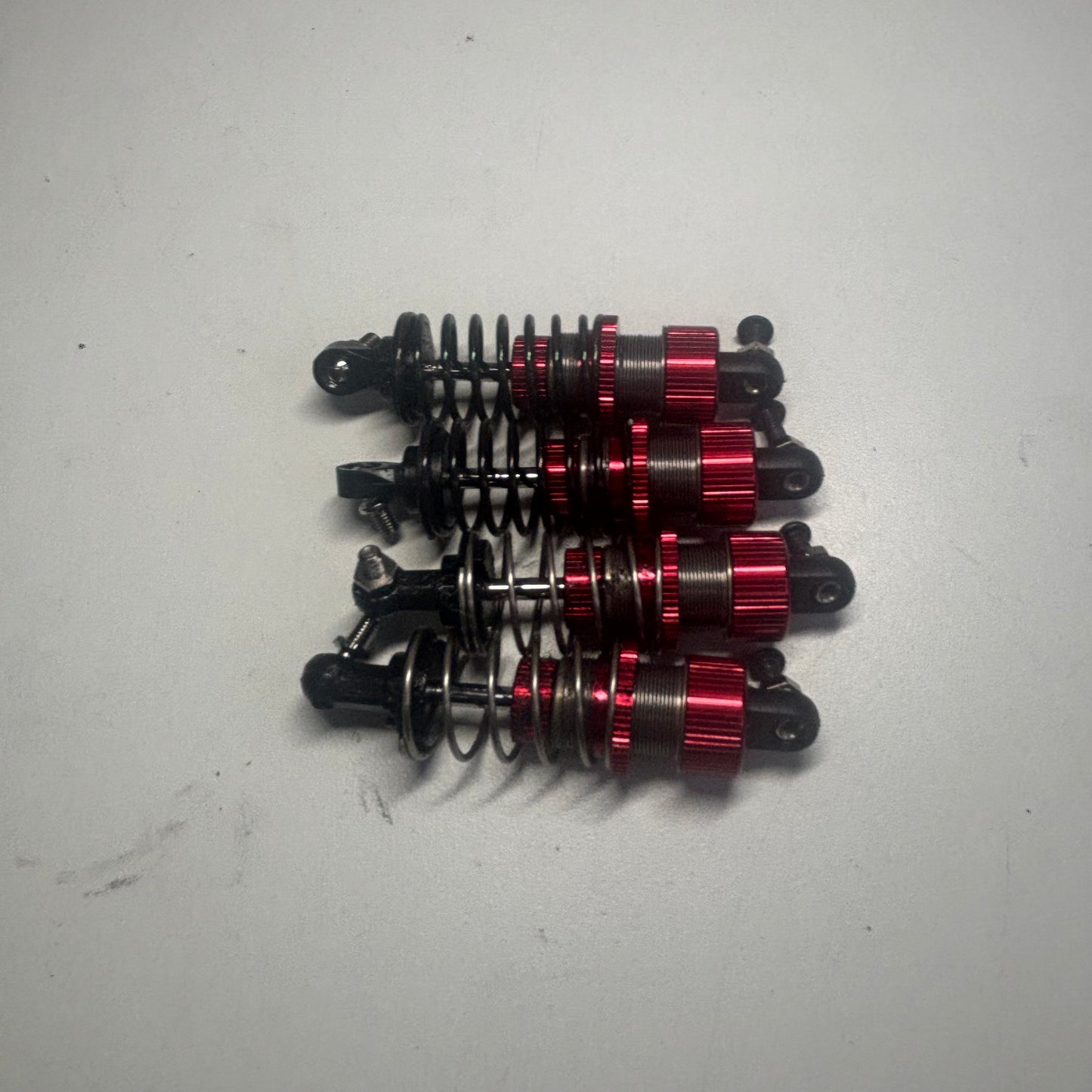 MST TR60 Red Alloy Shocks & Springs