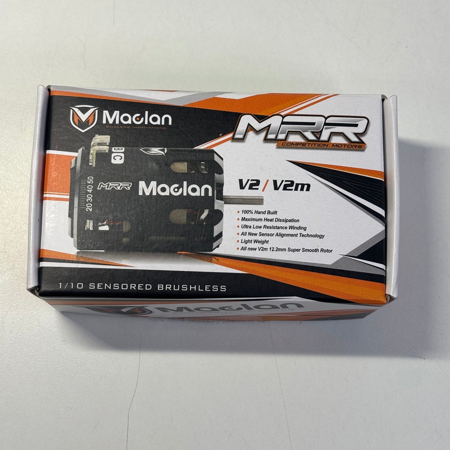 Maclan V2M MRR Brushless Sensored Motor 6.5T