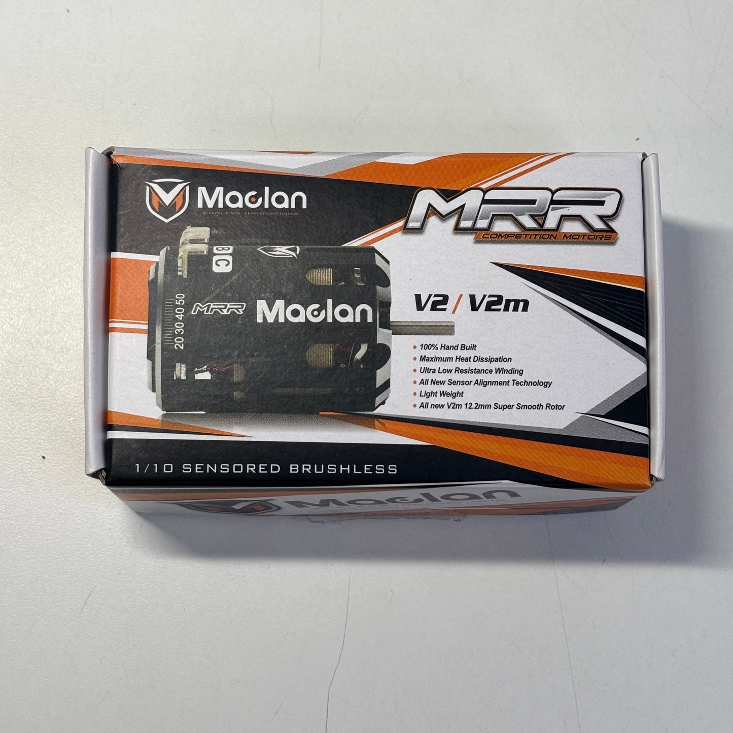 Maclan V2M MRR Brushless Sensored Motor 7.5T