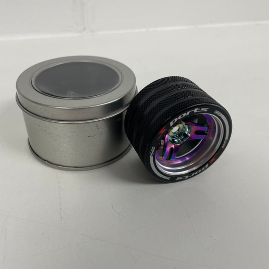 Sanwa MT4 MT4S MT44 MT5 Alloy Wheel Oil Slick SA3R 3 Spoke