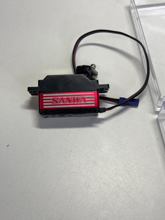 Sanwa Servo Red SRG-BLS 94926 Brushless With Sanwa Alloy Horn