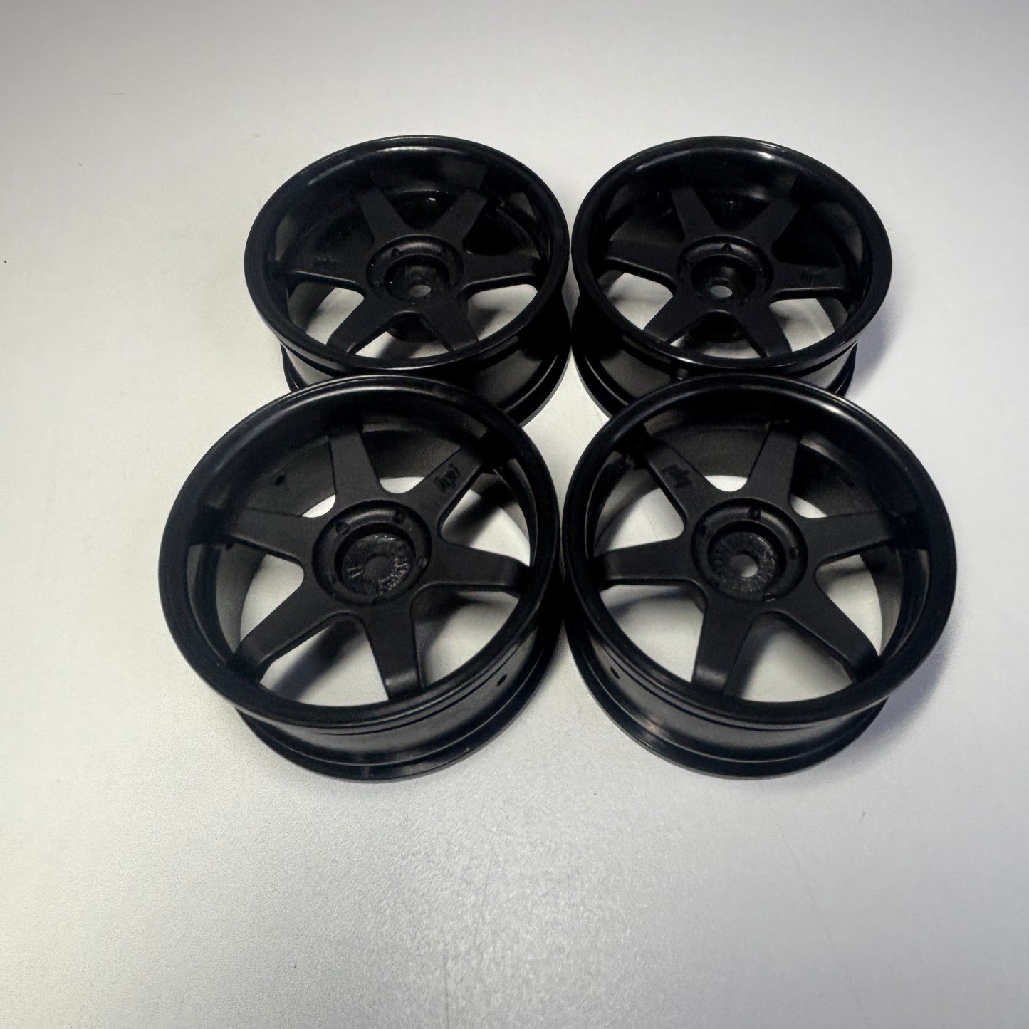 HPI Black Wheels TE37 6mm Offset
