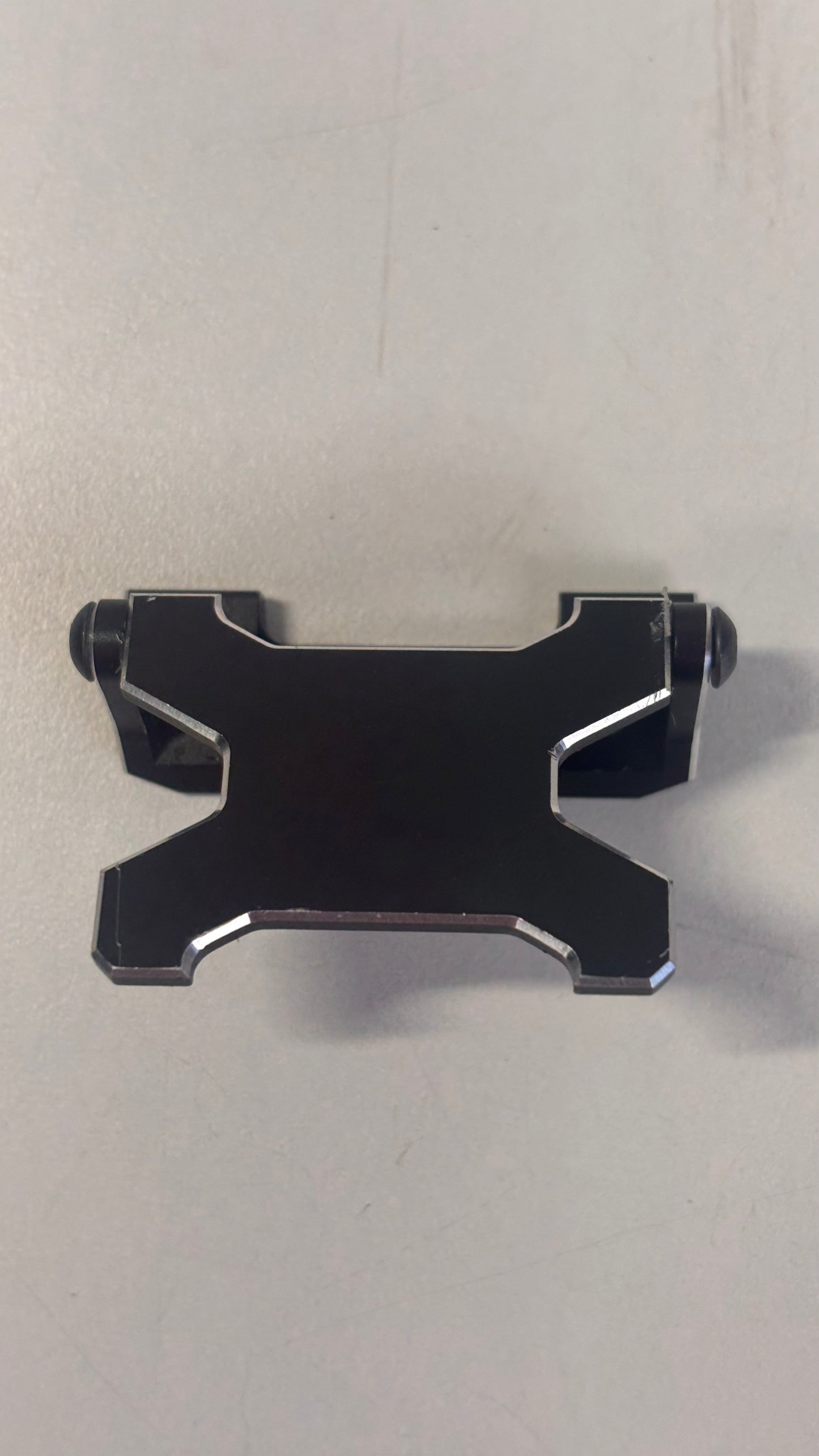Overdose Rear ESC Mount Black Alloy