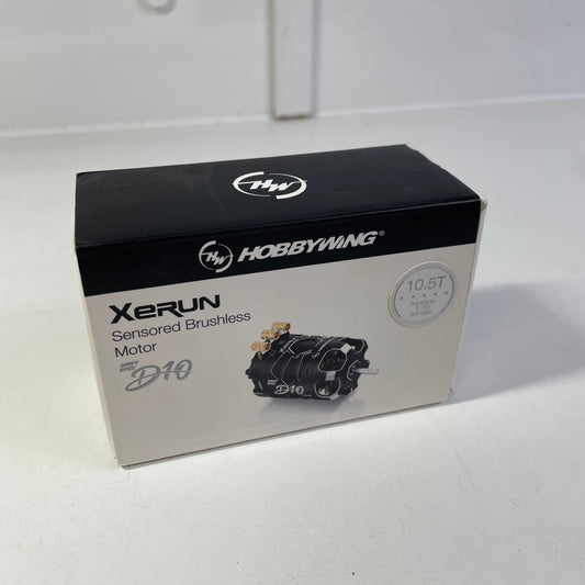 Hobbywing Xerun D10 Drift Spec 10.5T Motor Black Alloy