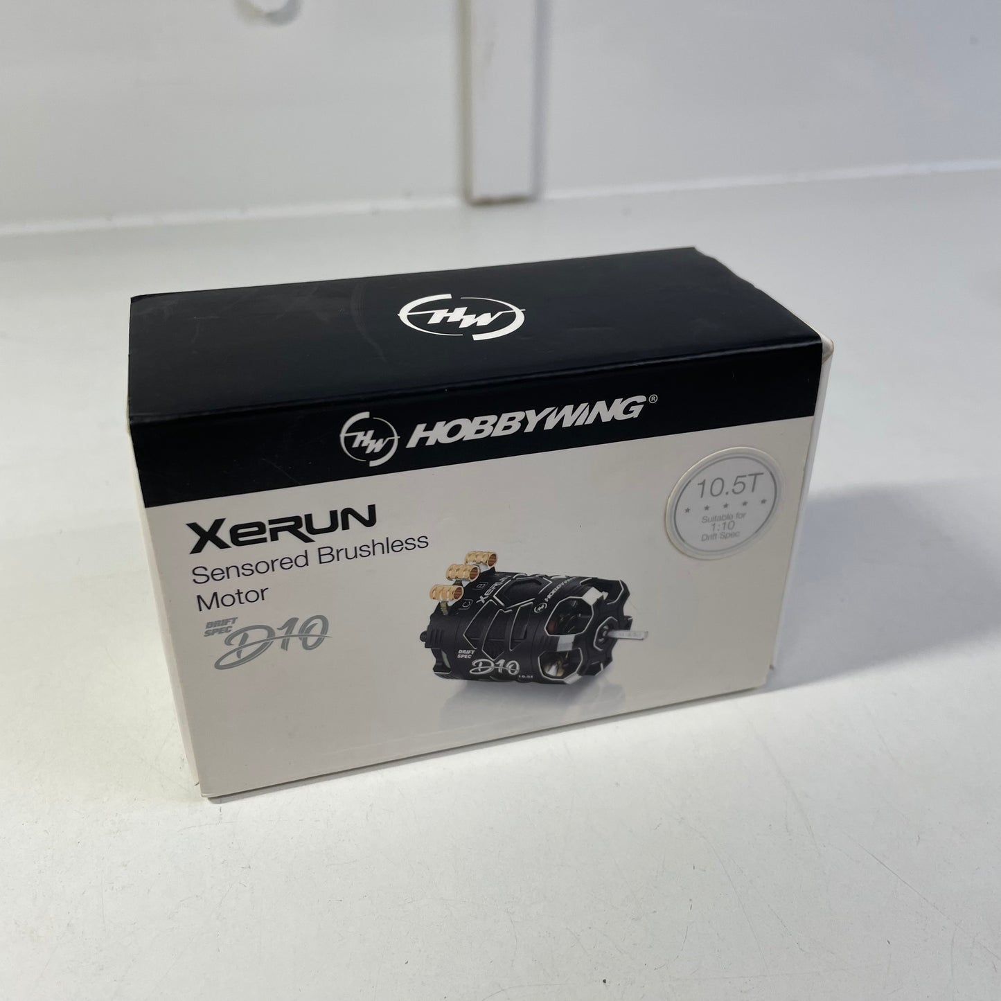 Hobbywing Xerun D10 Drift Spec 10.5T Motor Black Alloy