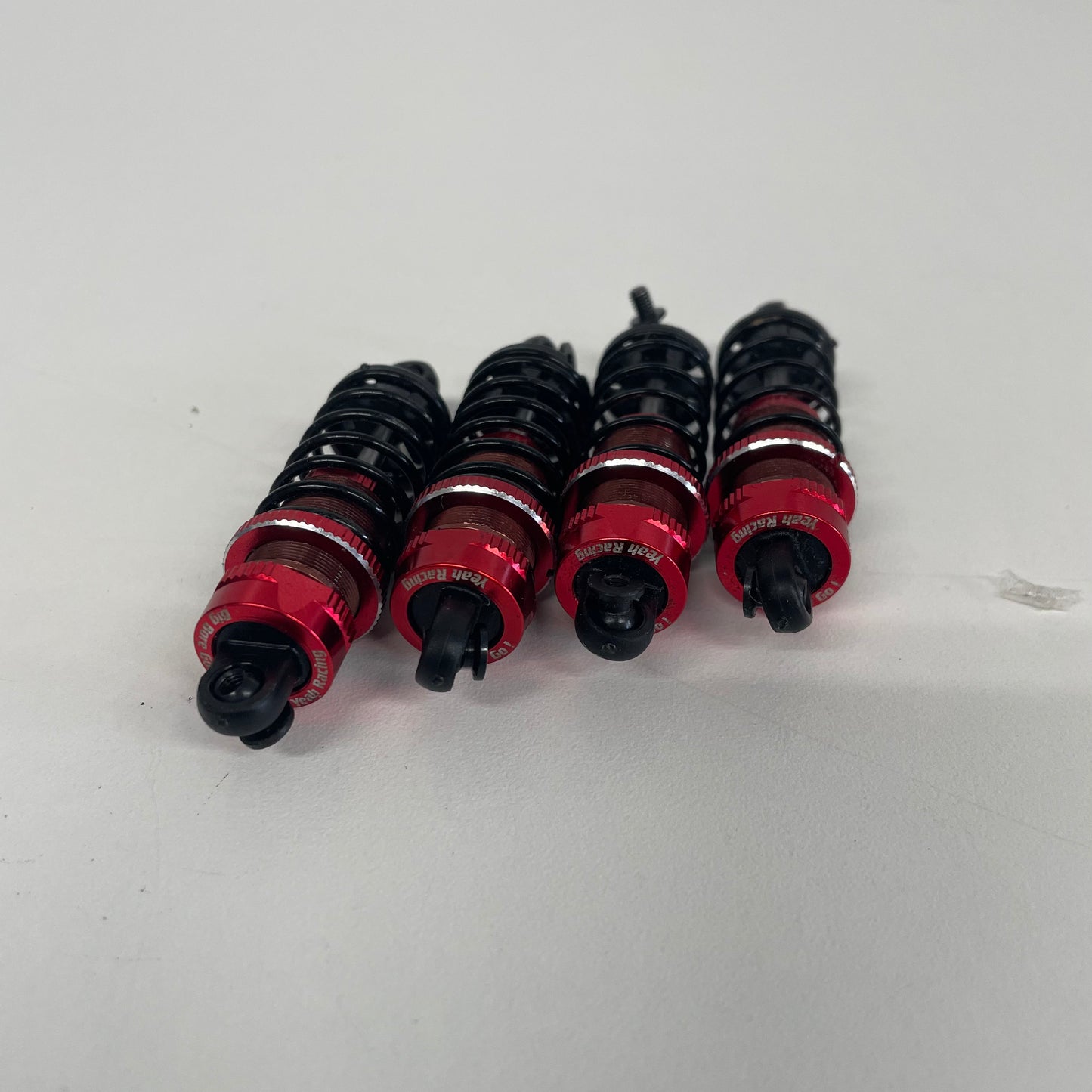 Yeah Racing Qutus Red Alloy Shocks Big Bore