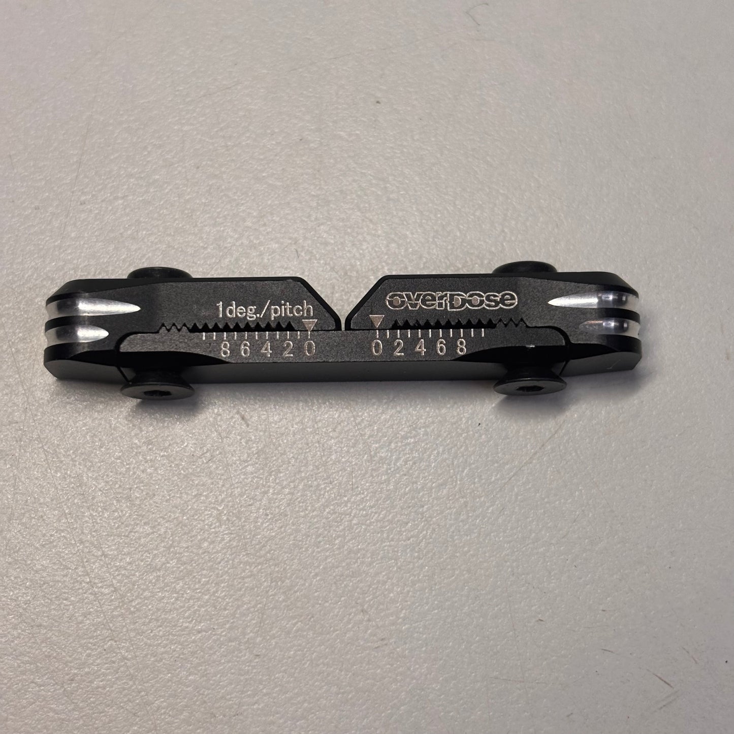 Overdose Black Alloy Rear Suspension Mount 0-8