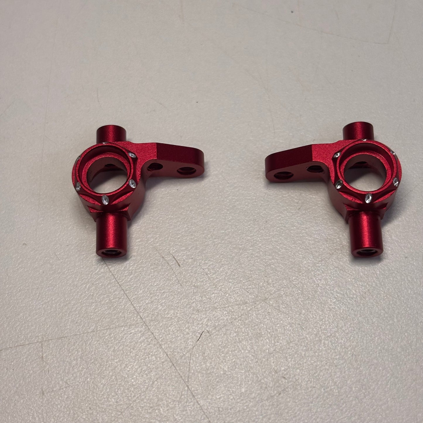 Overdose Red Alloy Knuckles ES