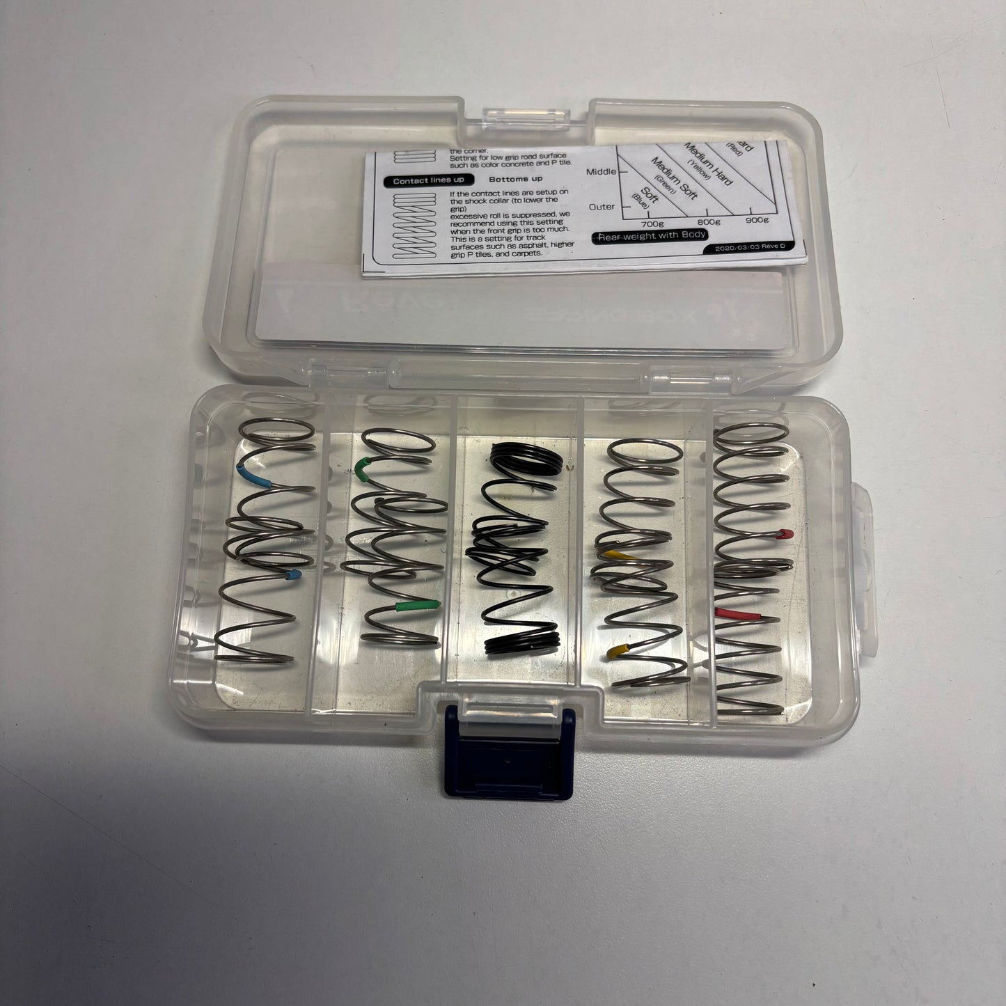 Reve D Spring Set x5 Pairs RD-006AS 2WS & HT