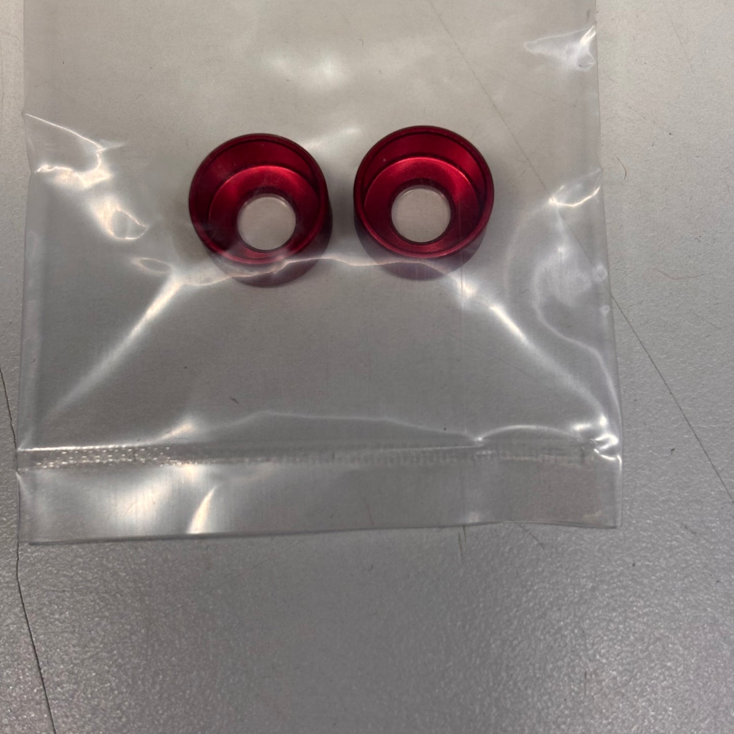 Overdose Red Alloy Axle Cups Shaft