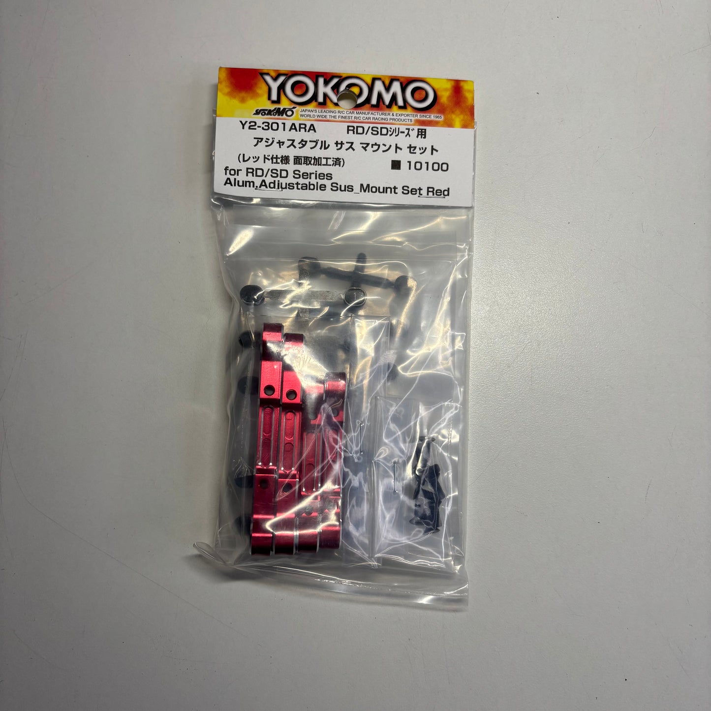 Yokomo Red Alloy Suspension Mounts Y2-301 ARA
