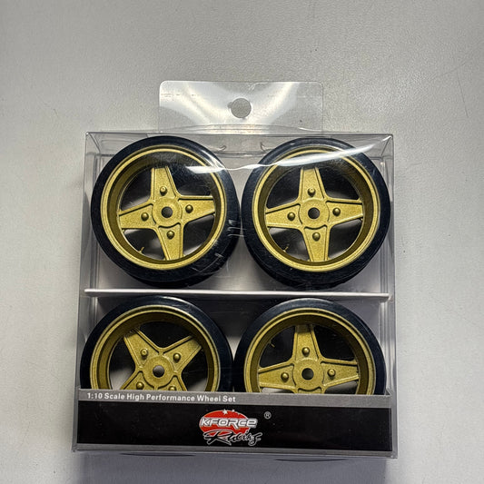 K Force Racing Wheels LP86 Style Wheels 4 Spoke Inch Down 6mm Offset