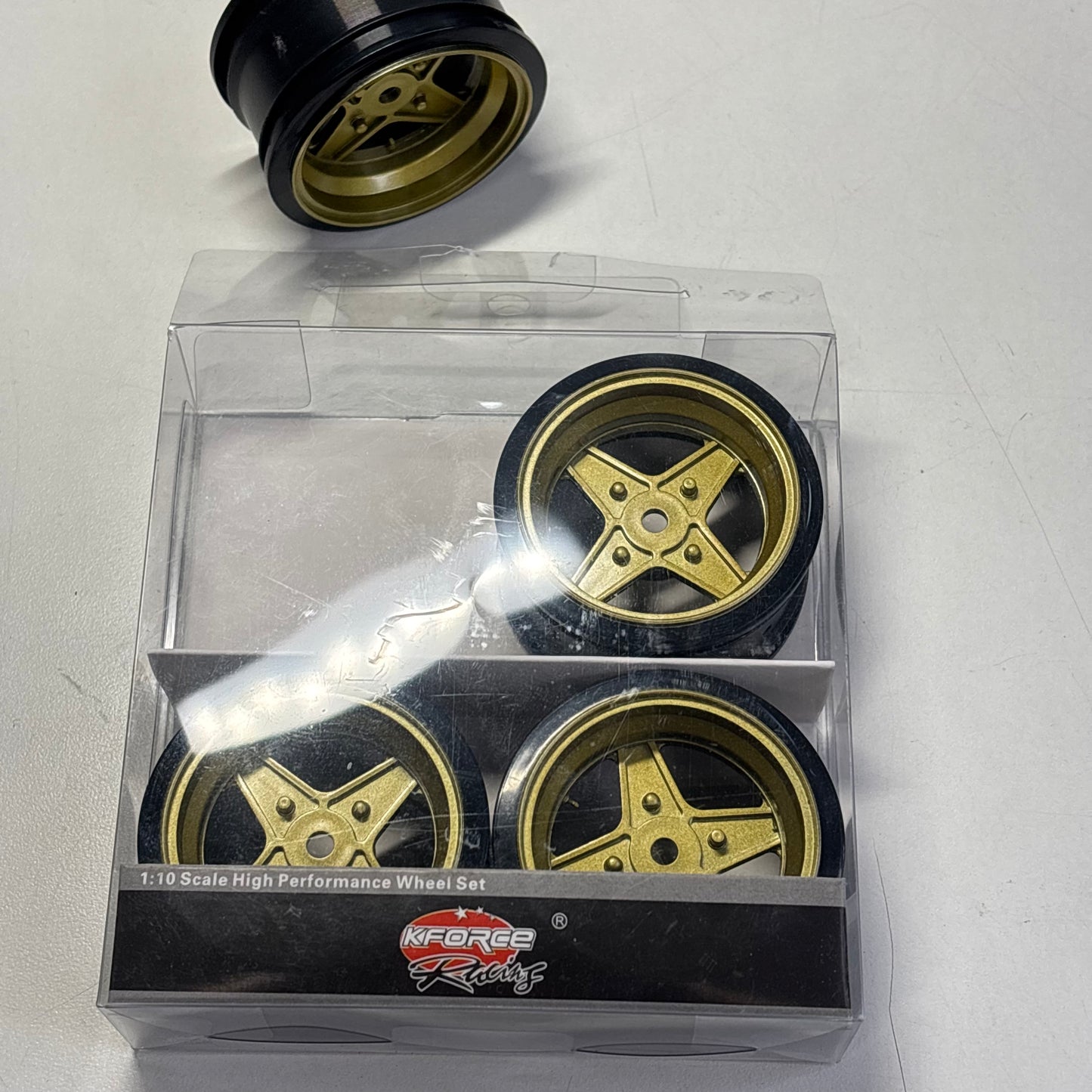 K Force Racing Wheels LP86 Style Wheels 4 Spoke Inch Down 6mm Offset