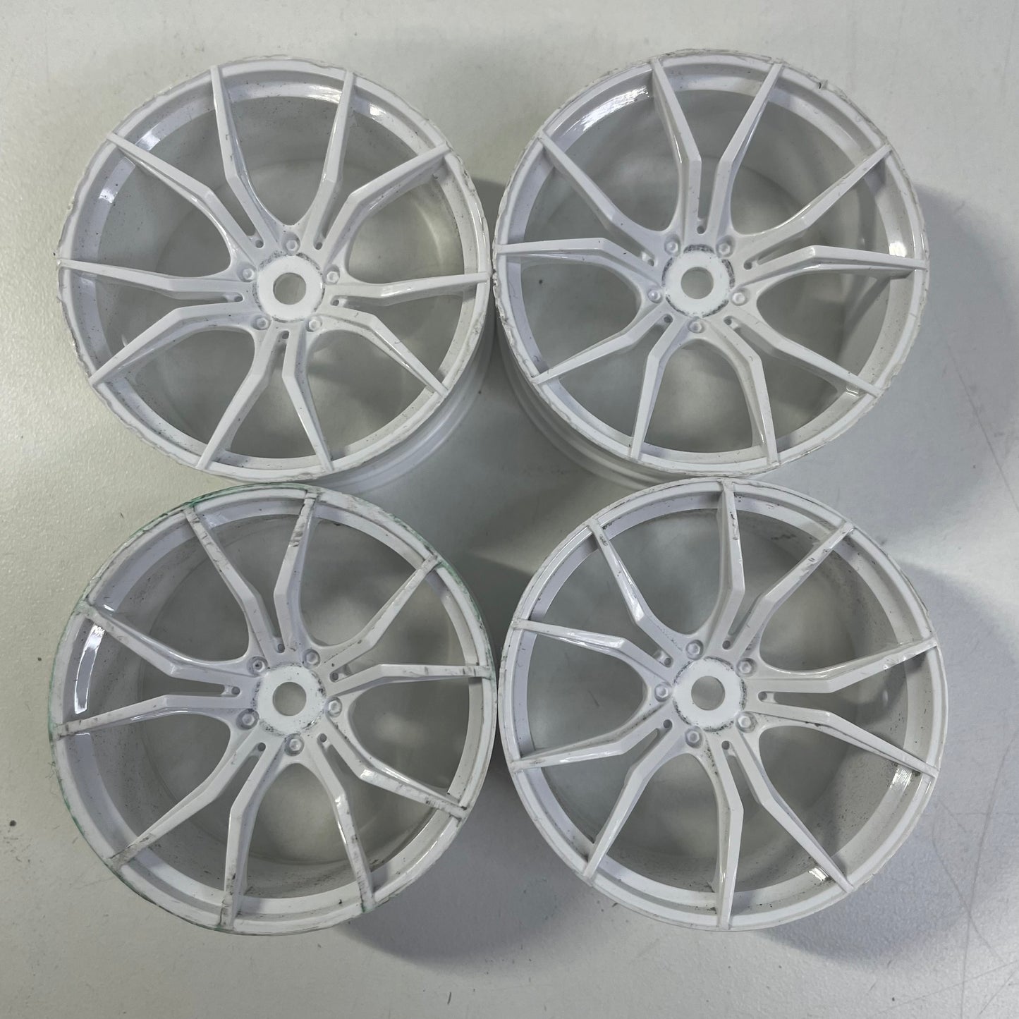 MST Wheels White 5mm Offset X4