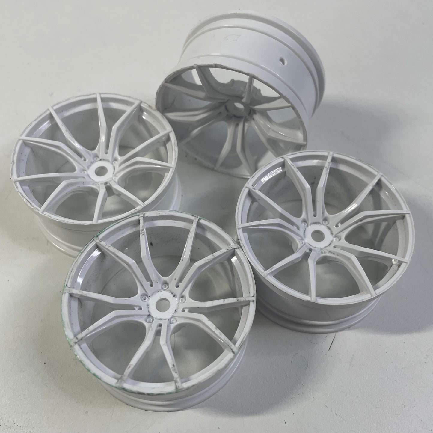 MST Wheels White 5mm Offset X4
