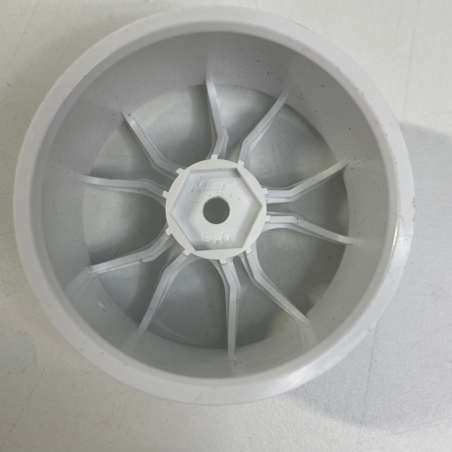 MST Wheels White 5mm Offset X4