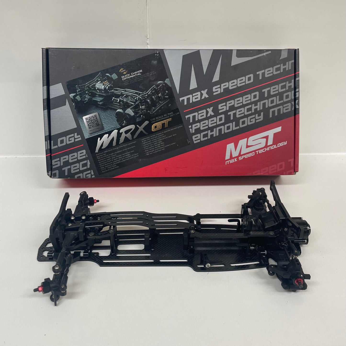 MST MRX GT Carbon Alloy Mid Gearbox Quick Change Diff Boxed