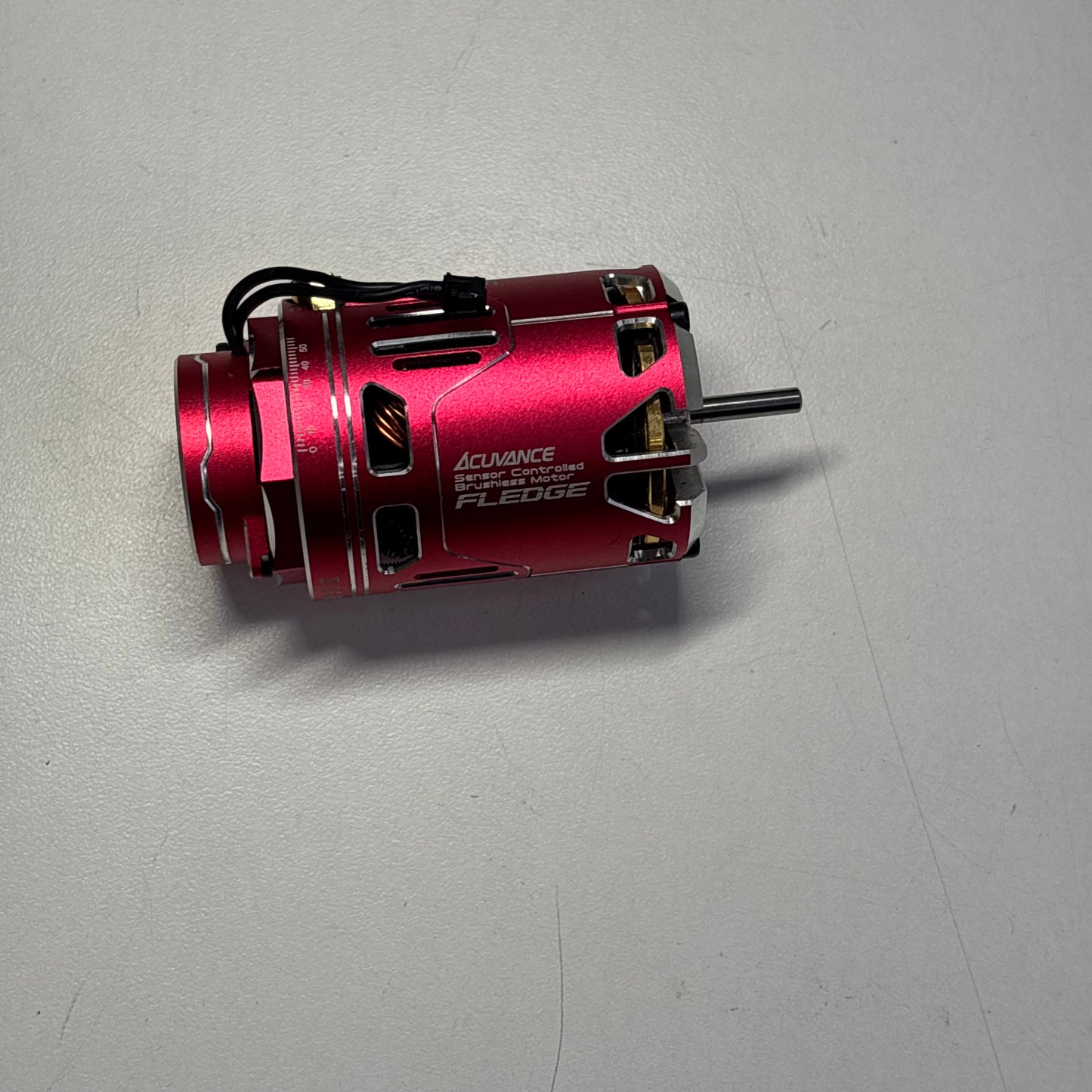Acuvance Fledge Red Alloy Motor 13.5T LV38 Rotor