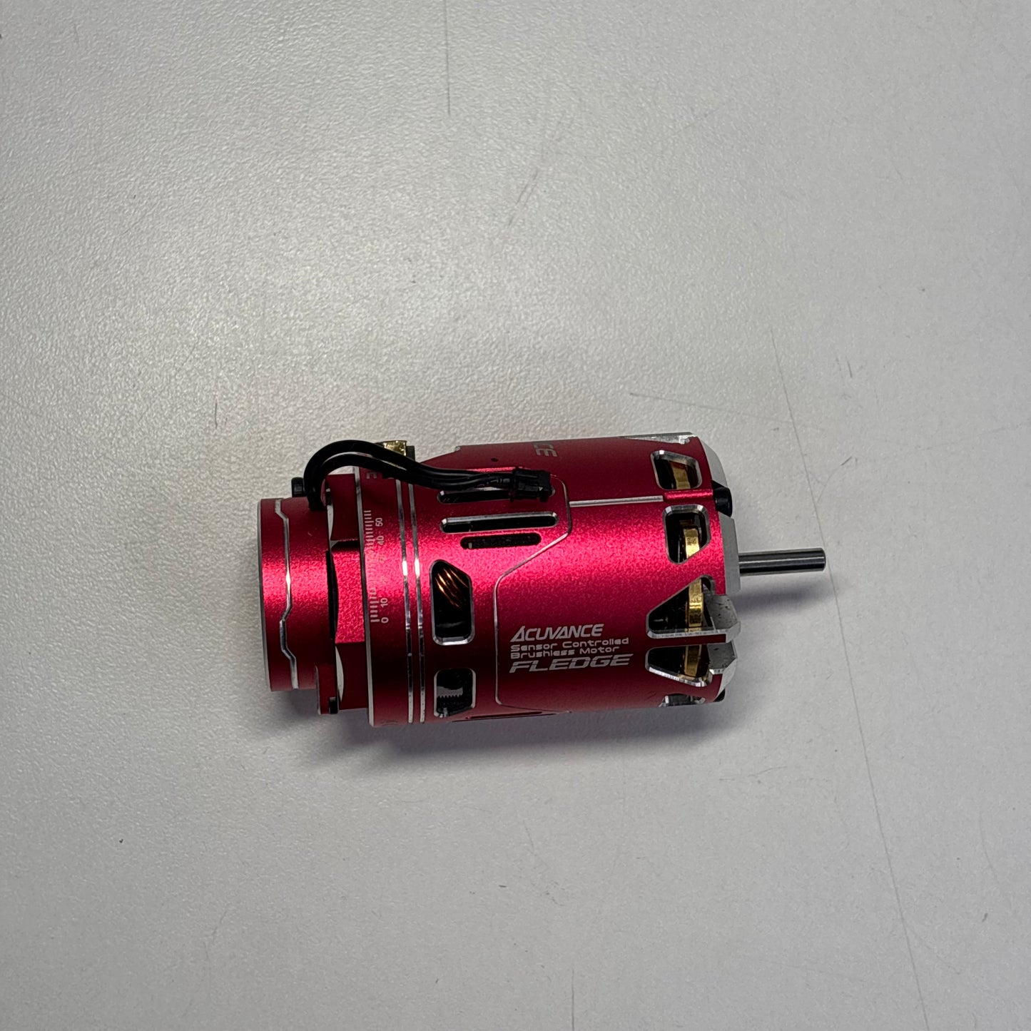 Acuvance Fledge Red Alloy Motor 13.5T LV38 Rotor
