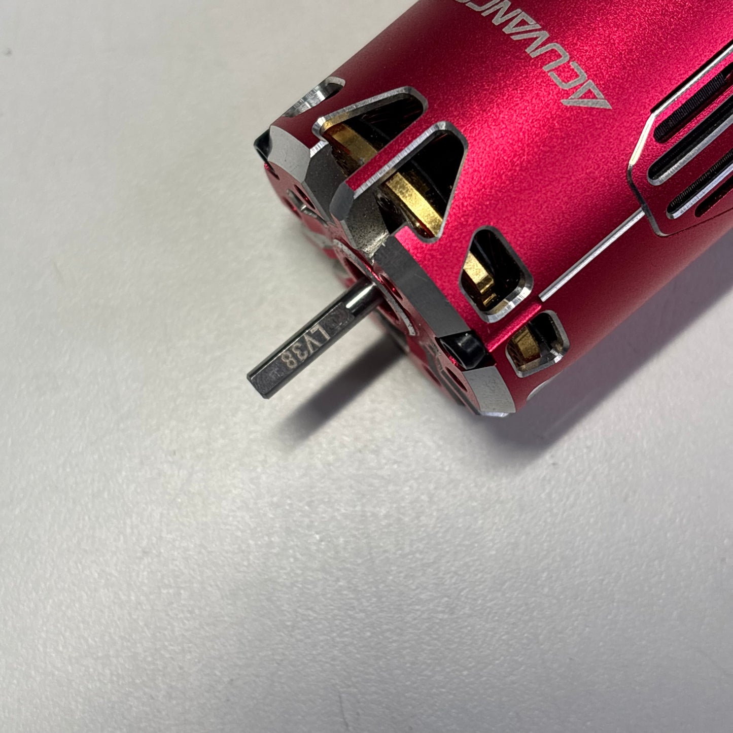 Acuvance Fledge Red Alloy Motor 13.5T LV38 Rotor