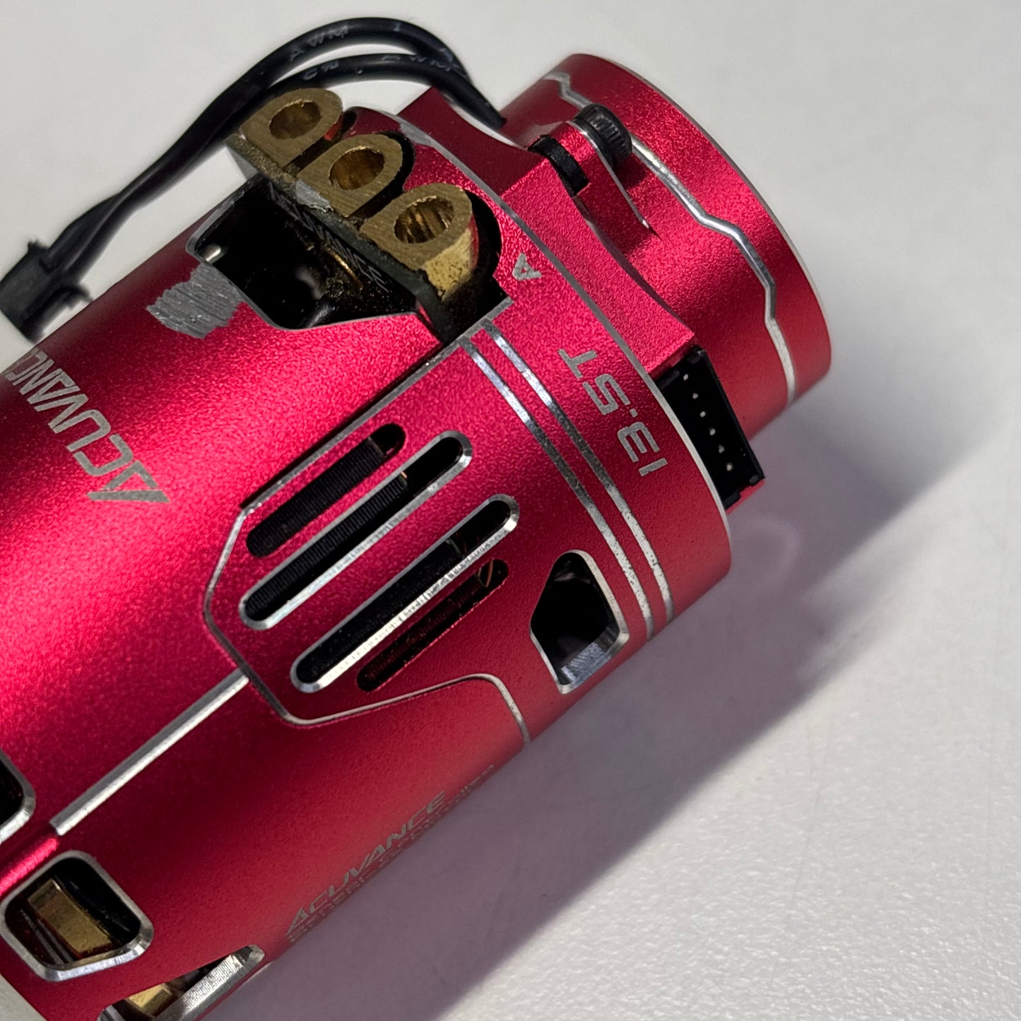Acuvance Fledge Red Alloy Motor 13.5T LV38 Rotor