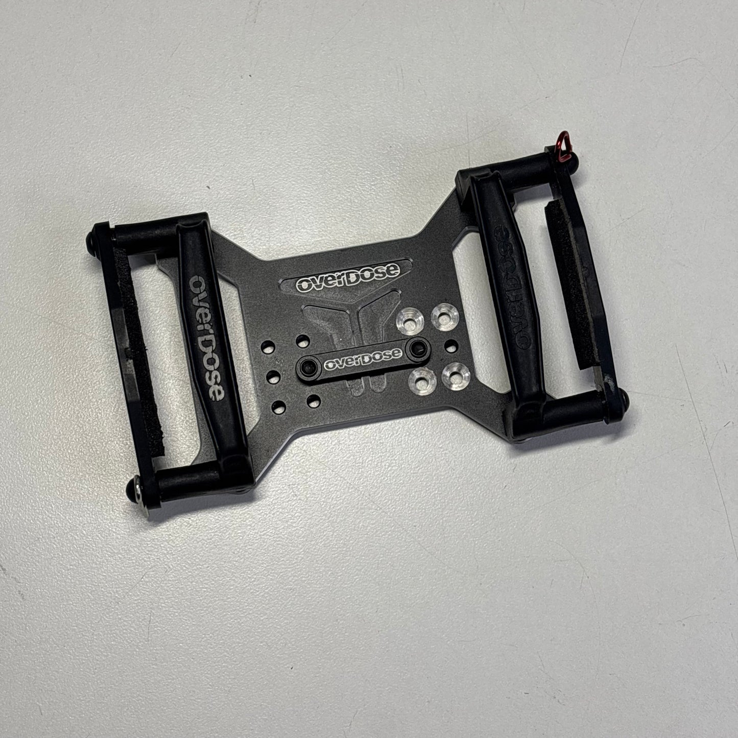 Overdose Black Battery Mount Alloy